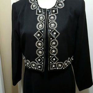 Black Beaded Jacket